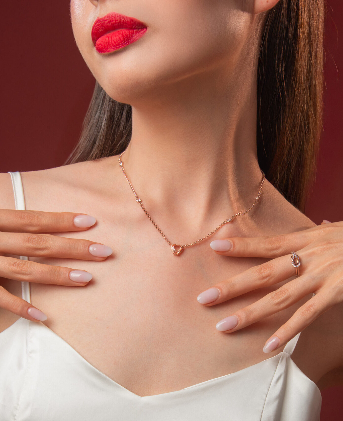 Collar Oro Rosa – MOIRAS